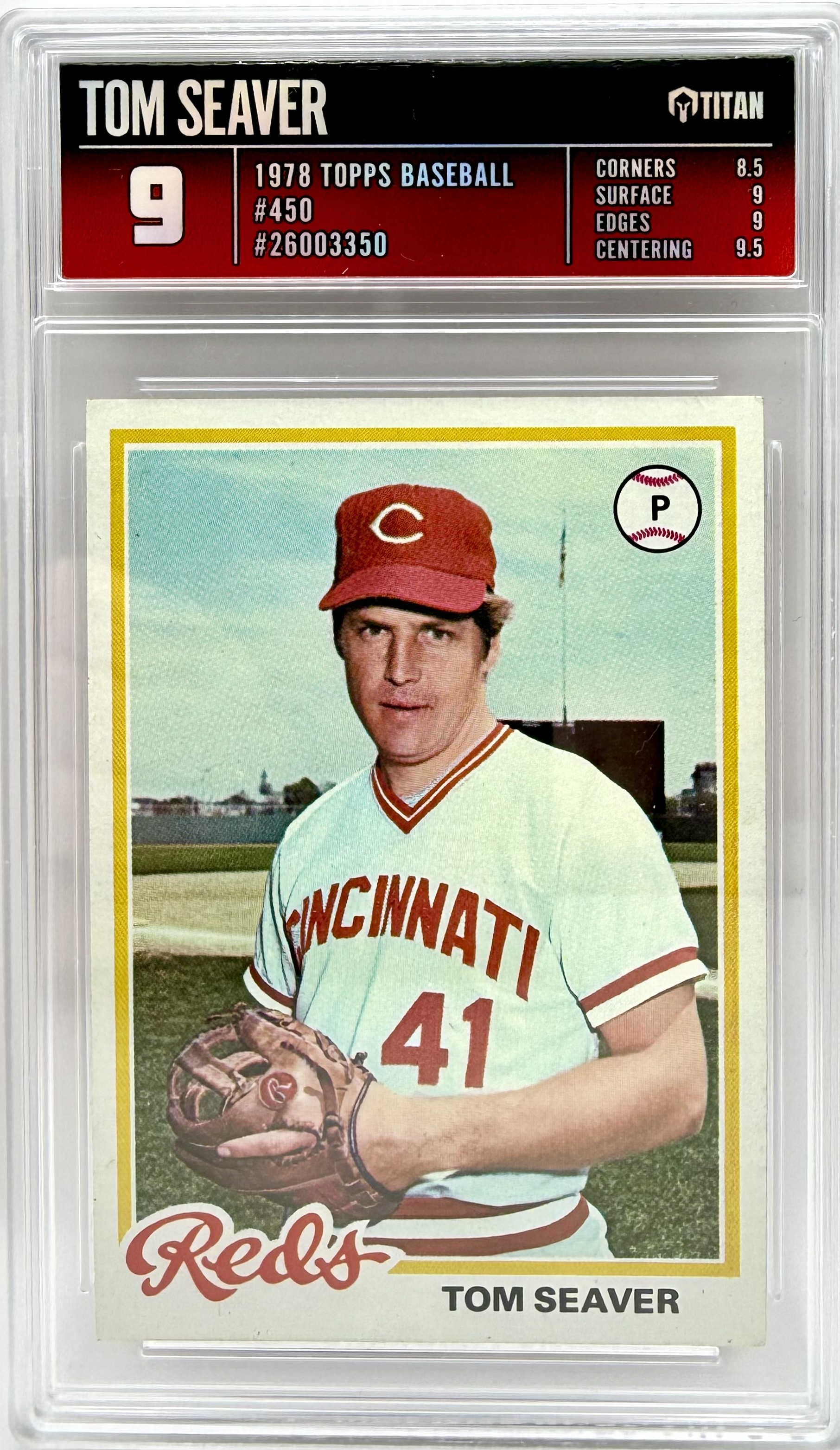 Tom Seaver 1978 Topps TITAN 9